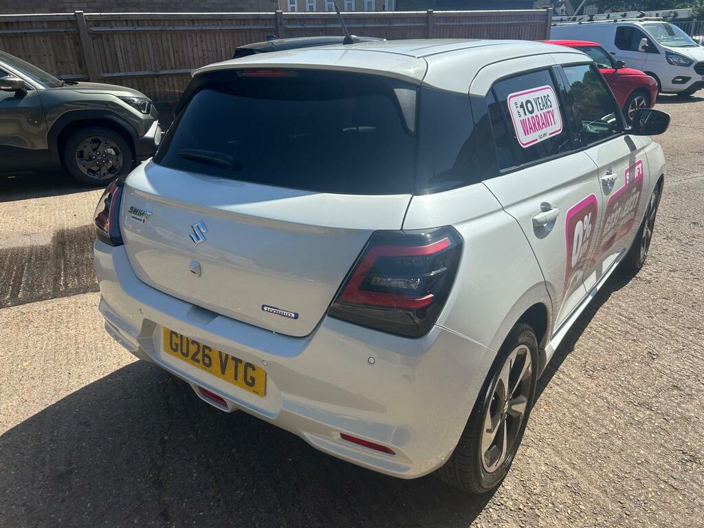 Suzuki Swift 1.2 Mhev Ultra Cvt Euro 6 S S GU26VTG White #5