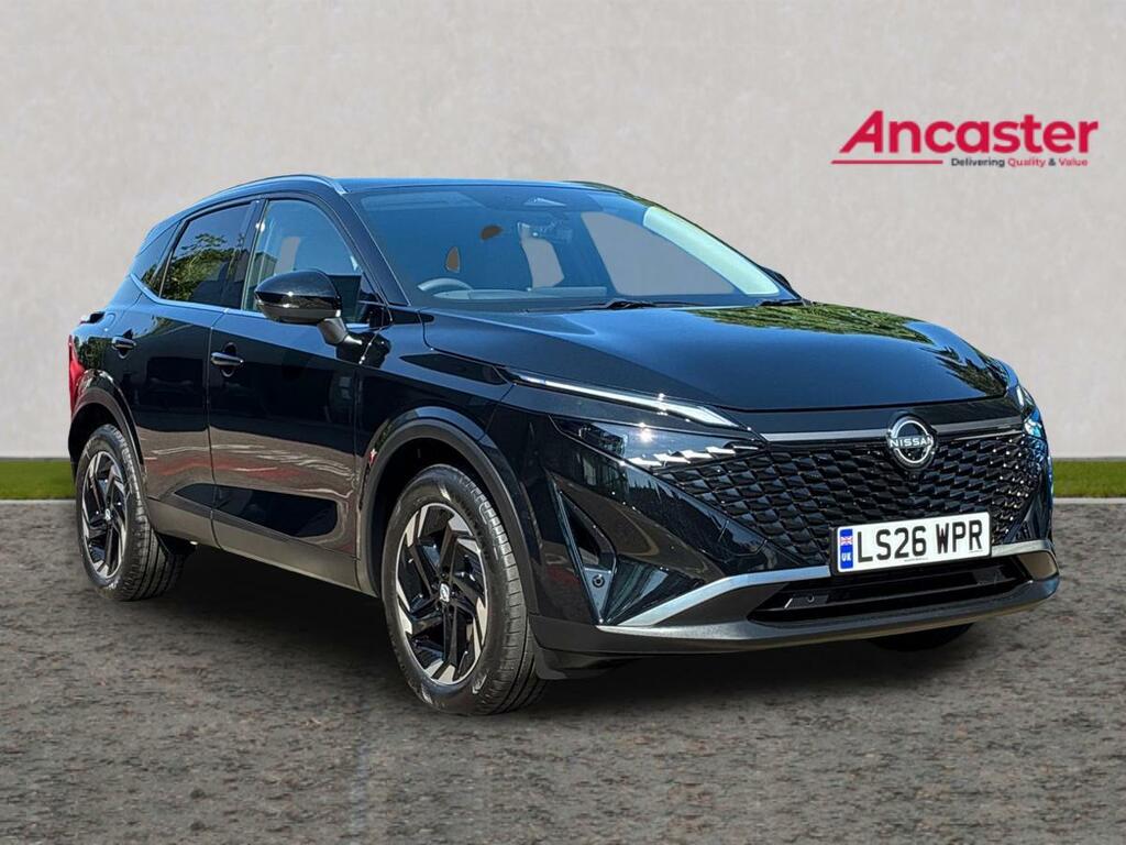 Nissan Qashqai 1.3 Dig-t Mh N-connecta Glass Roof Black