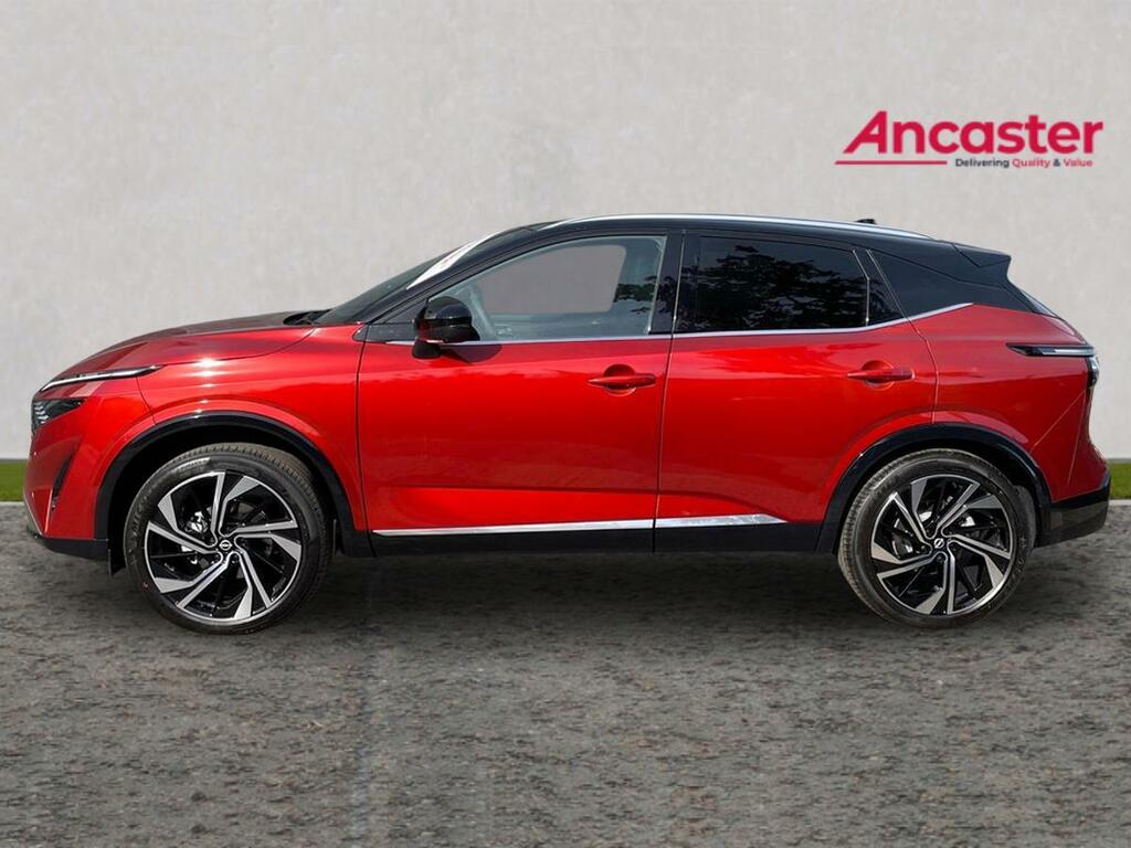 Nissan Qashqai 1.3 Dig-t Mh 158 Tekna Xtronic LN26ONX Red #6