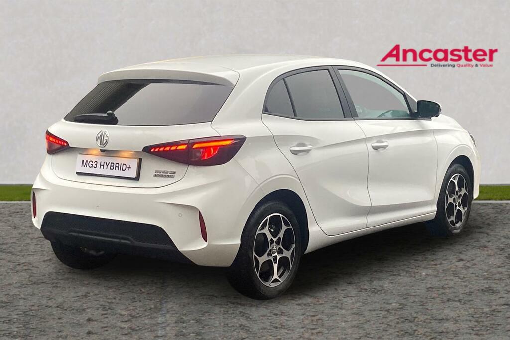 MG MG3 1.5 Hybrid Trophy LY75WMK White #3