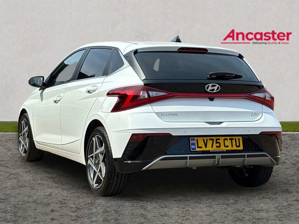 Hyundai I20 1.0T Gdi 90 Tech Line LV75CTU White #5