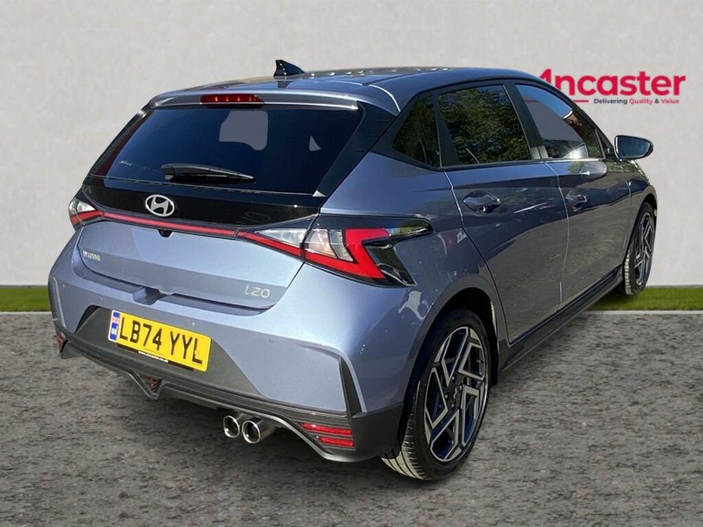 Hyundai I20 1.0T Gdi N Line S Dct LB74YYL Blue #3