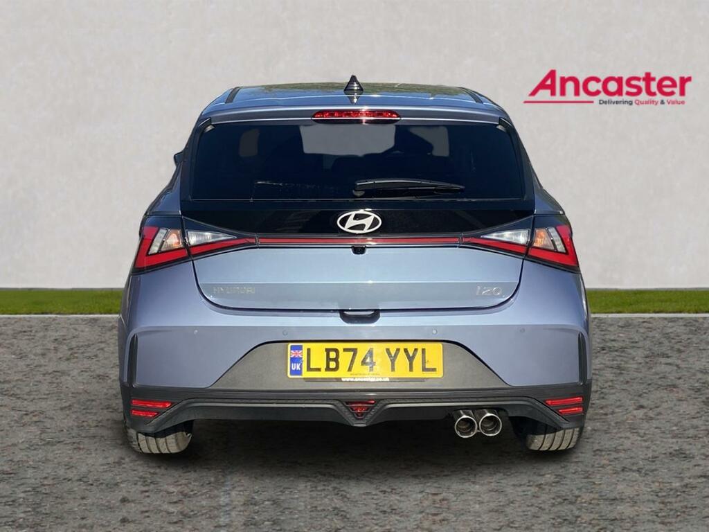 Hyundai I20 1.0T Gdi N Line S Dct LB74YYL Blue #4