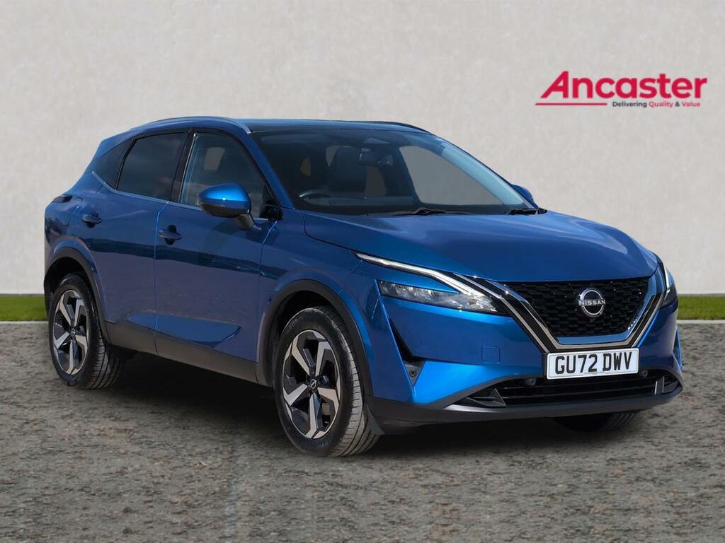 Nissan Qashqai 1.3 Dig-t Mh 158 N-connecta Glass Rf Xtronic Blue