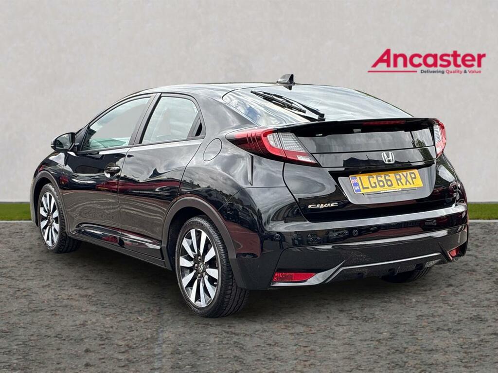 Honda Civic 1.8 I-vtec Se Plus Nav LG66RXP Black #5