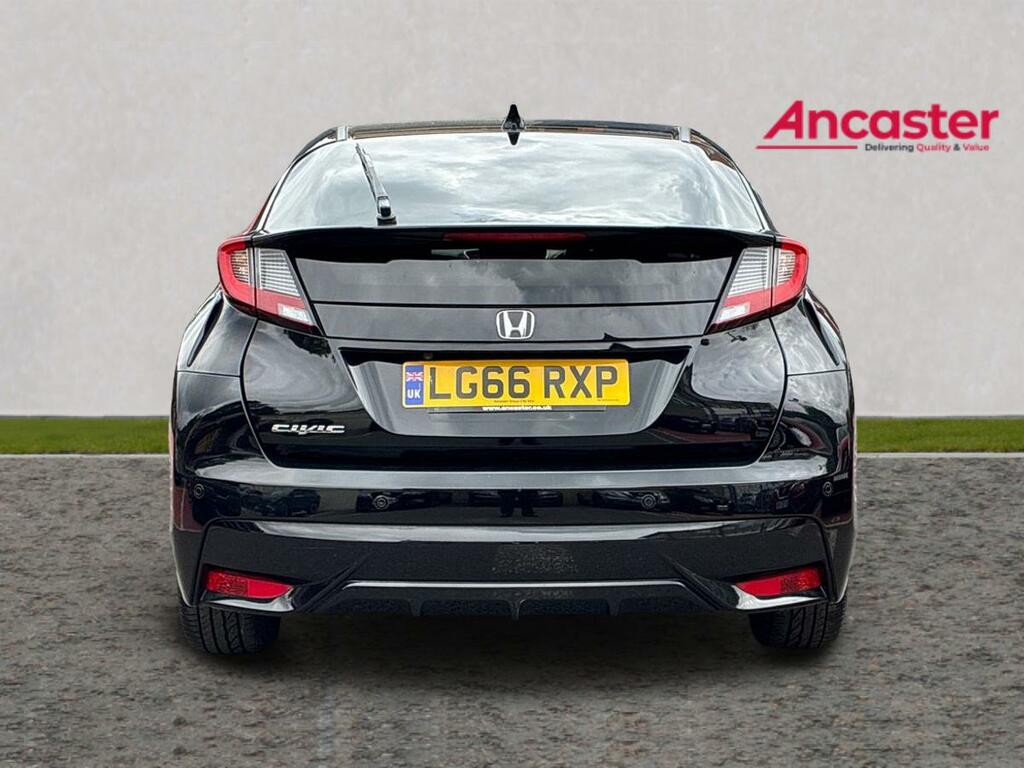 Honda Civic 1.8 I-vtec Se Plus Nav LG66RXP Black #4