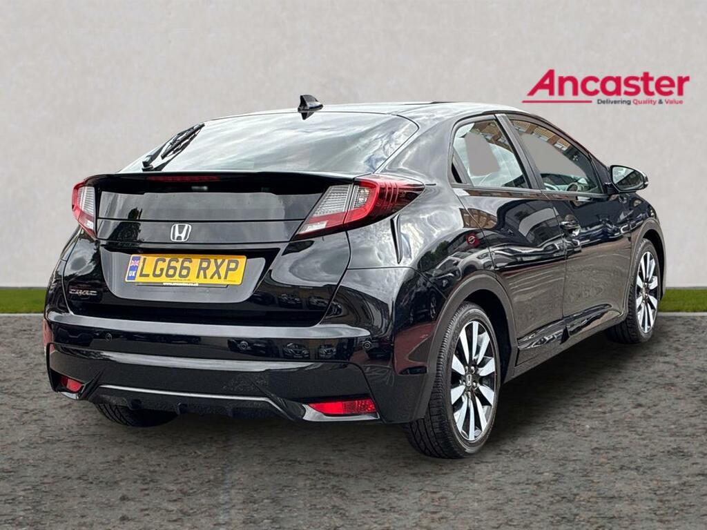 Honda Civic 1.8 I-vtec Se Plus Nav LG66RXP Black #3