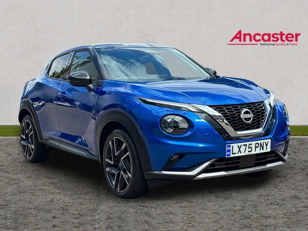 Nissan Juke 1.0 Dig-t Tekna Dct Blue