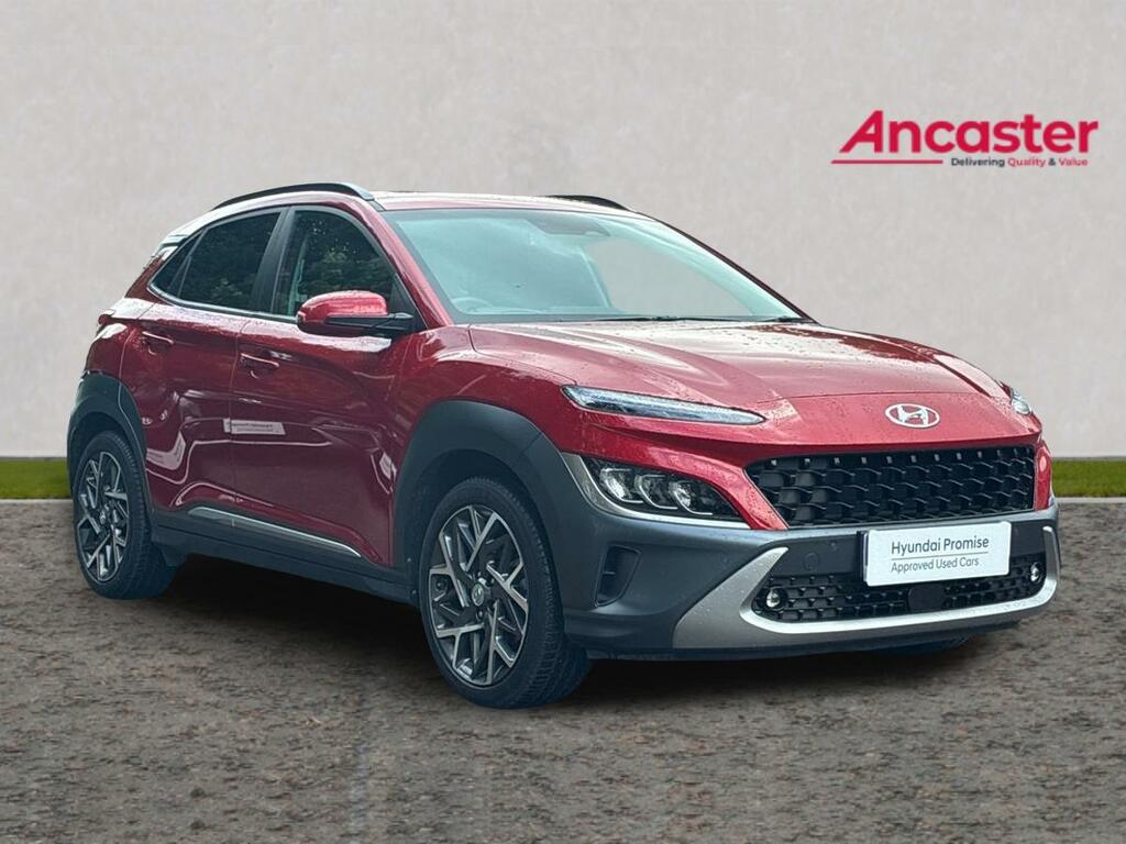 Hyundai Kona 1.6 Gdi Hybrid Ultimate Dct Red