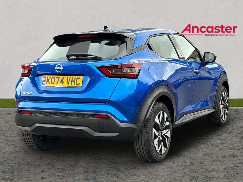 Nissan Juke 1.0 Dig-t Acenta Premium Dct KO74VHC Blue #3