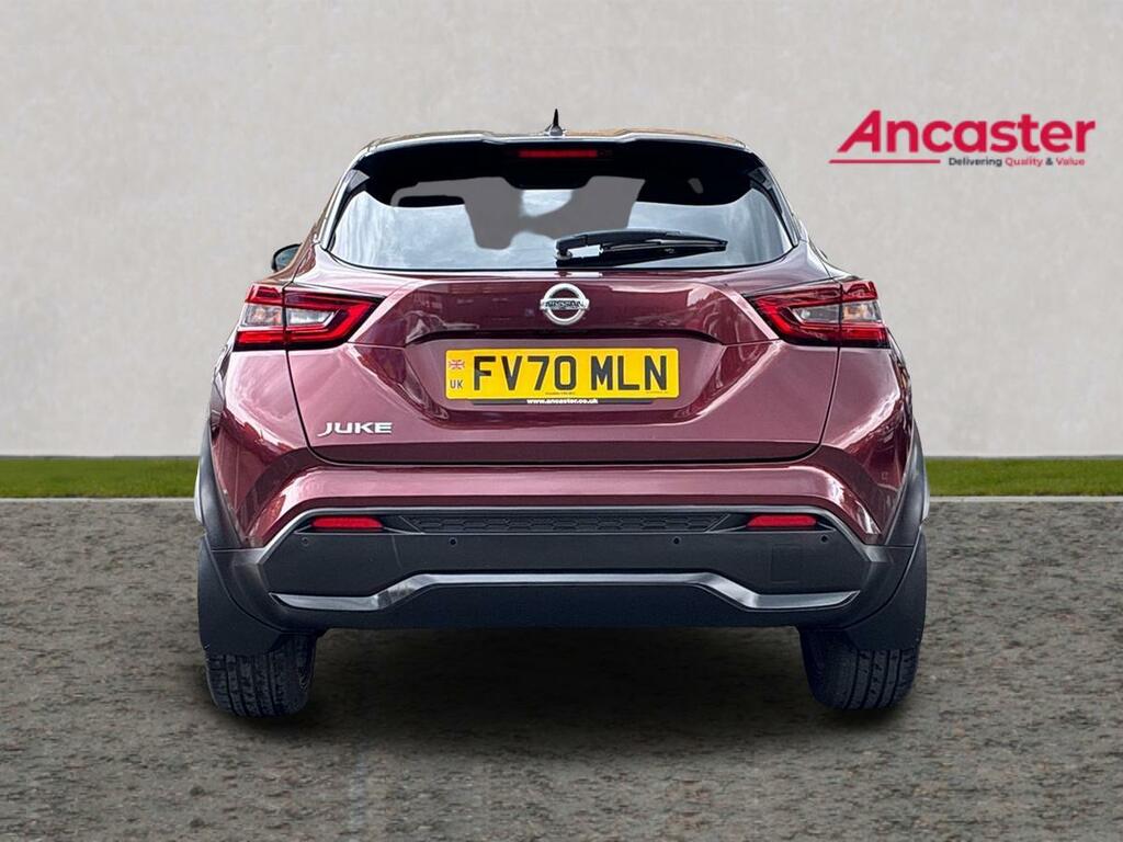 Nissan Juke 1.0 Dig-t Tekna FV70MLN Red #4