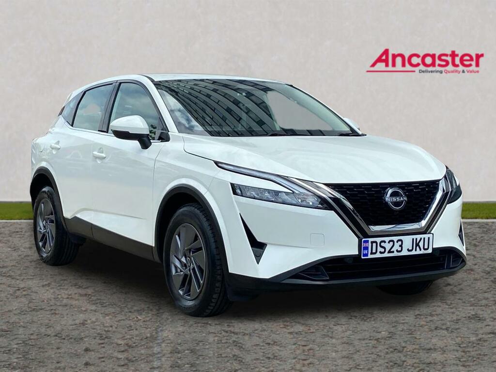 Nissan Qashqai 1.3 Dig-t Mh 158 Acenta Premium Xtronic White