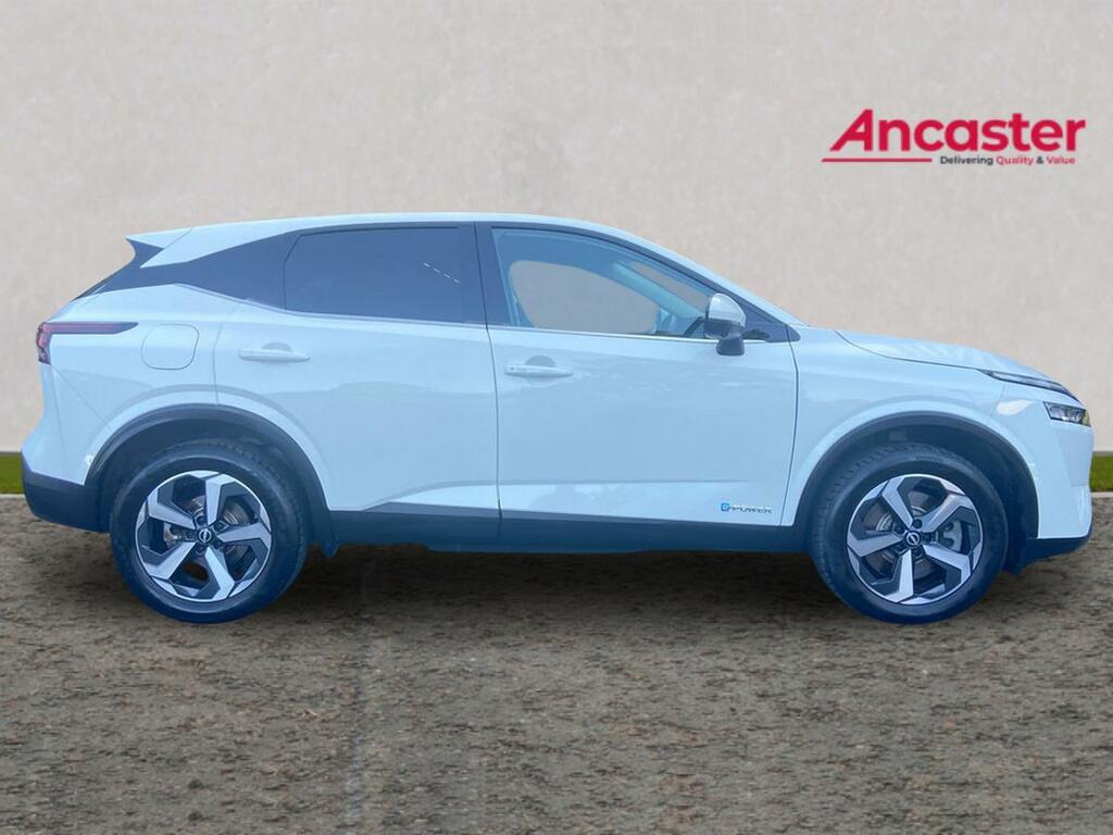 Nissan Qashqai 1.5 E-power N-connecta DV73NZA White #2
