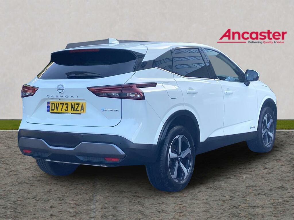 Nissan Qashqai 1.5 E-power N-connecta DV73NZA White #3