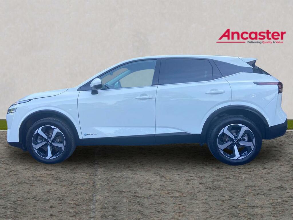 Nissan Qashqai 1.5 E-power N-connecta DV73NZA White #6