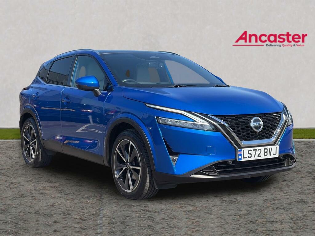 Nissan Qashqai 1.3 Dig-t Mh 158 Tekna Xtronic Blue