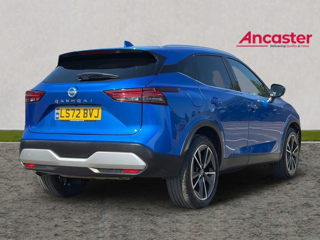 Nissan Qashqai 1.3 Dig-t Mh 158 Tekna Xtronic LS72BVJ Blue #3