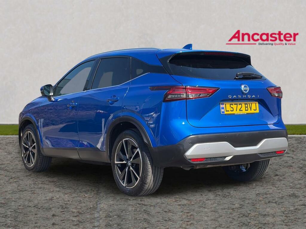 Nissan Qashqai 1.3 Dig-t Mh 158 Tekna Xtronic LS72BVJ Blue #5
