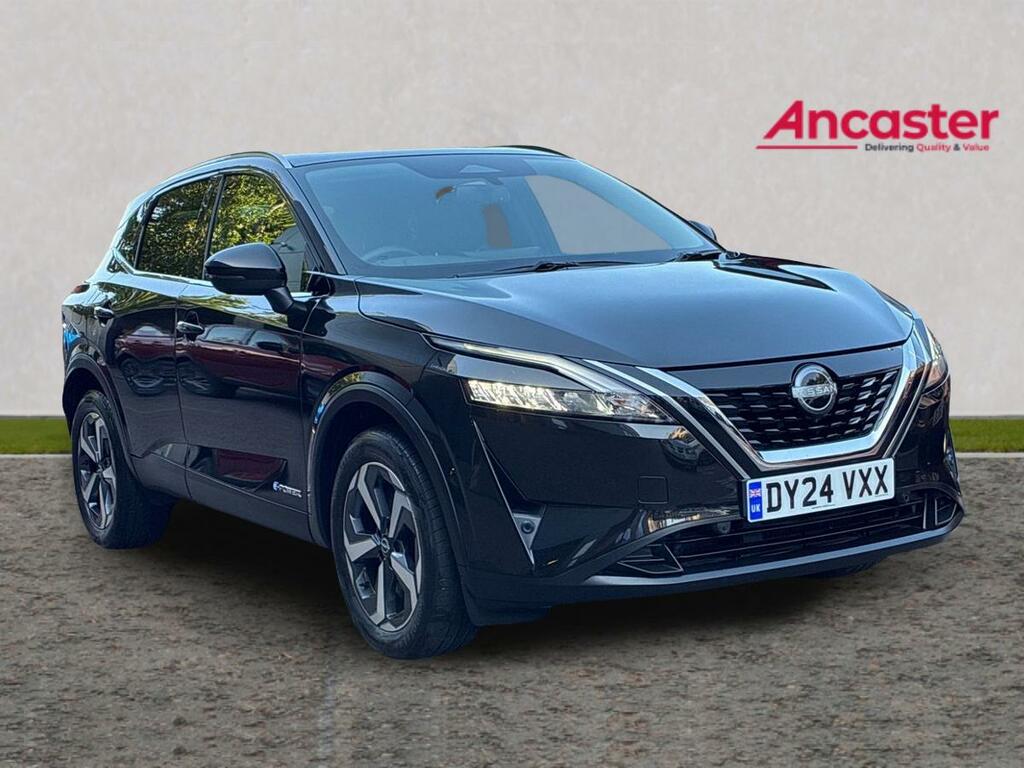 Nissan Qashqai 1.5 E-power N-connecta Glass Roof Black