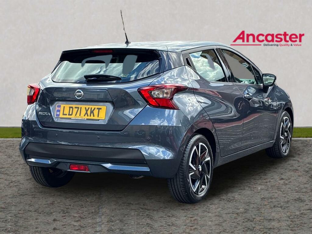 Nissan Micra 1.0 Ig-t 92 Acenta Cvt LD71XKT Grey #3