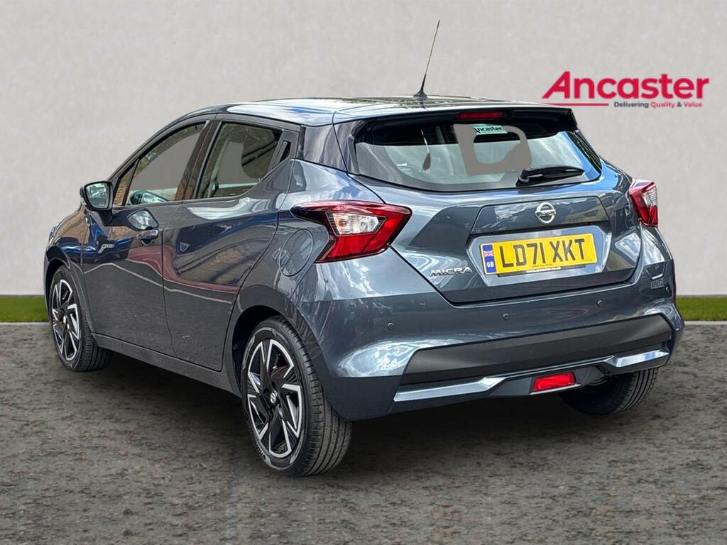 Nissan Micra 1.0 Ig-t 92 Acenta Cvt LD71XKT Grey #5