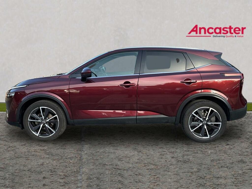 Nissan Qashqai 1.3 Dig-t Mh Tekna DV73AZL Red #6