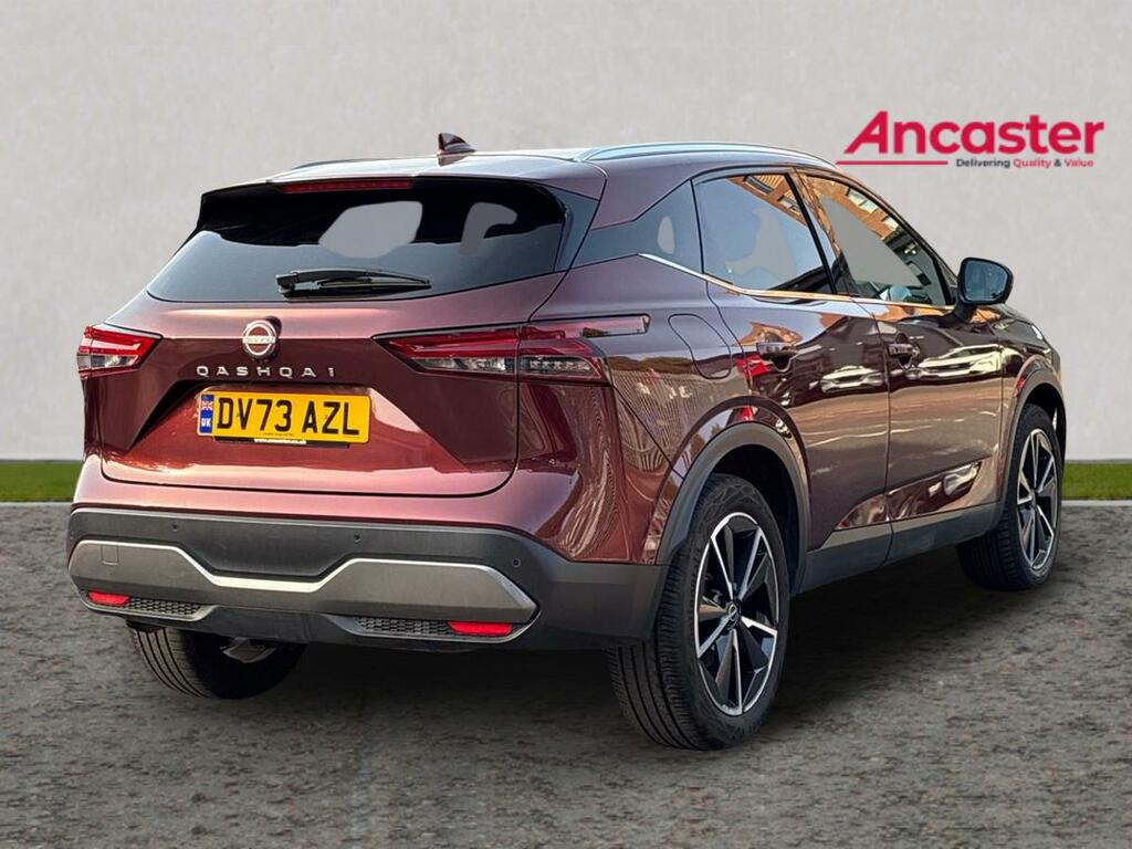 Nissan Qashqai 1.3 Dig-t Mh Tekna DV73AZL Red #3
