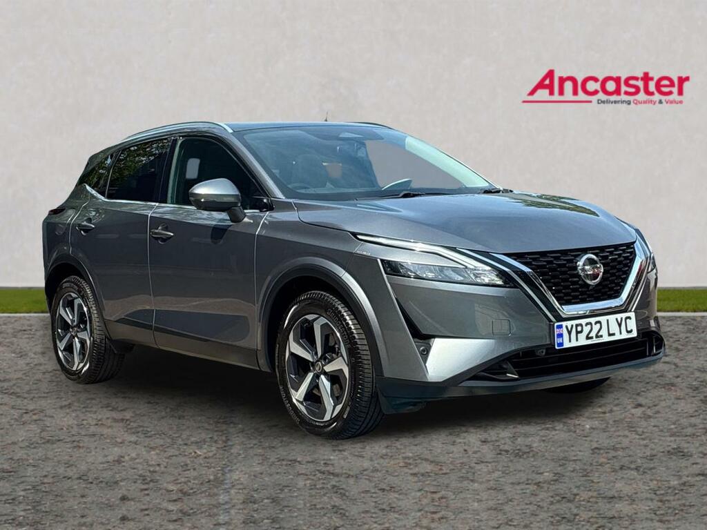 Nissan Qashqai 1.3 Dig-t Mh 158 N-connecta Glass Rf Xtronic Grey