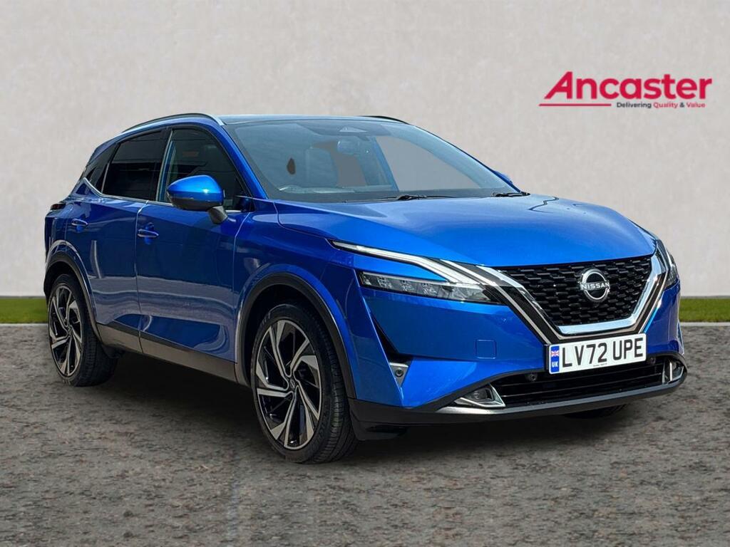 Nissan Qashqai 1.3 Dig-t Mh 158 Tekna 4Wd Xtronic Blue