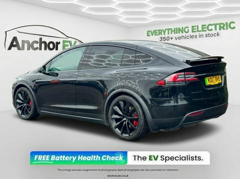 Tesla Model X P100dl Ludicrous 6 KD17BHO Black #4