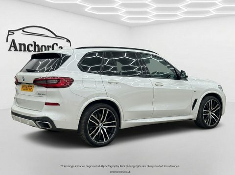 BMW X5 3.0 30D M YC69FTP White #4