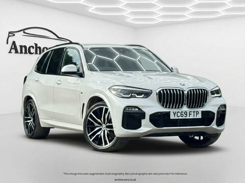 BMW X5 3.0 30D M YC69FTP White #2