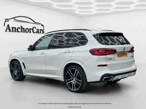 BMW X5 3.0 30D M YC69FTP White #5