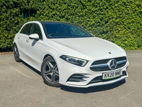 Mercedes-Benz A Class A180d Amg Line KV20NWE White #3