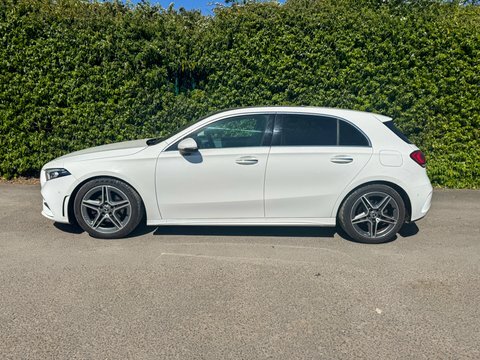 Mercedes-Benz A Class A180d Amg Line KV20NWE White #6