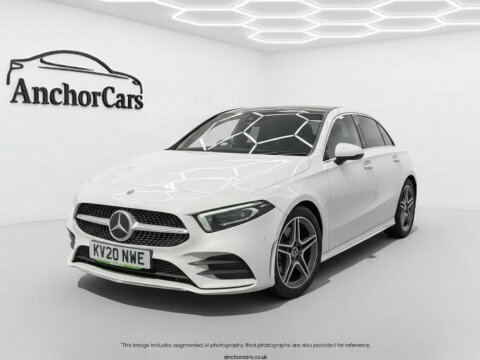 Mercedes-Benz A Class A180d Amg Line White