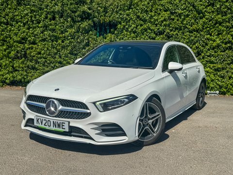 Mercedes-Benz A Class A180d Amg Line KV20NWE White #2