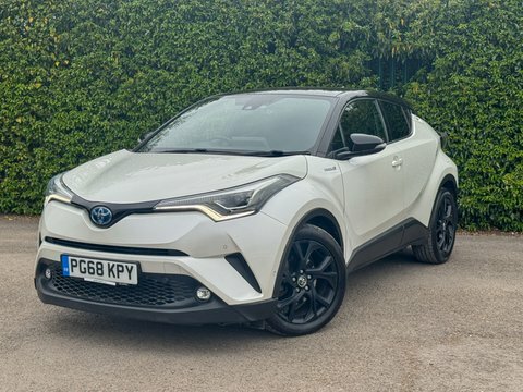 Toyota C-Hr 1.8 Vvt-h Dynamic PG68KPY White #2