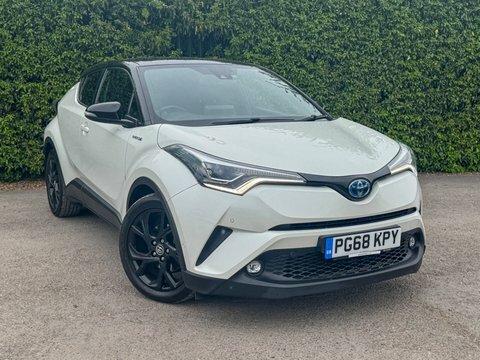 Toyota C-Hr 1.8 Vvt-h Dynamic PG68KPY White #3