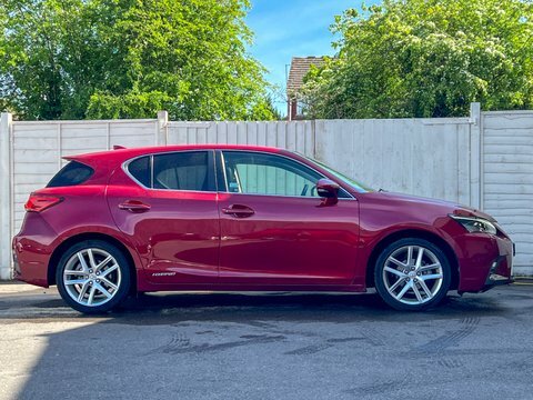 Lexus CT 1.8 200H Premier LL67UGO Red #6