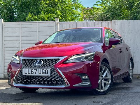 Lexus CT 1.8 200H Premier LL67UGO Red #2