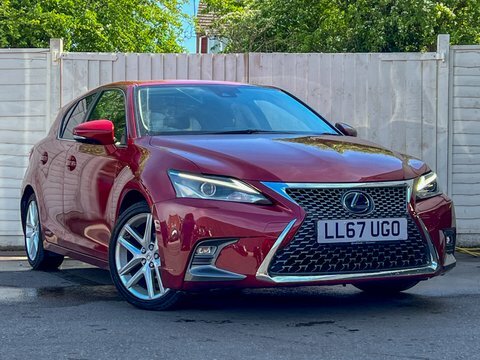 Lexus CT 1.8 200H Premier LL67UGO Red #4