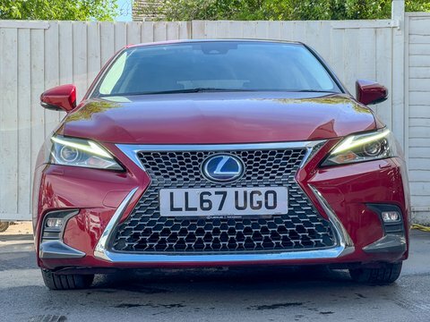 Lexus CT 1.8 200H Premier LL67UGO Red #3