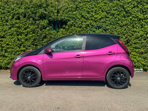 Toyota Aygo 1.0 Vvt-i X-cite GU68PKX Purple #6