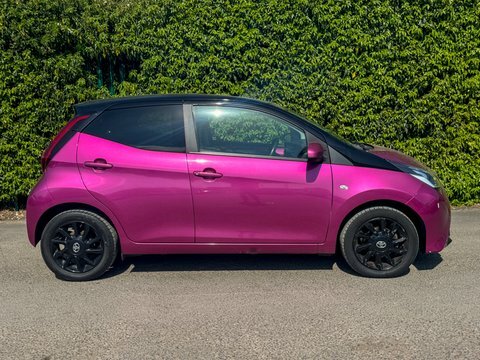 Toyota Aygo 1.0 Vvt-i X-cite GU68PKX Purple #5