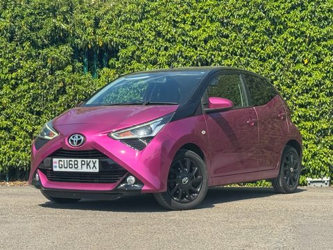 Toyota Aygo 1.0 Vvt-i X-cite GU68PKX Purple #2