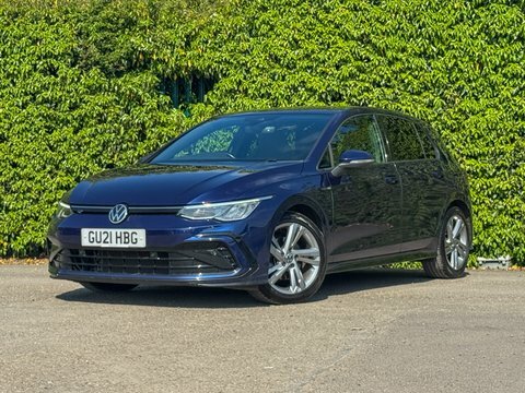 Volkswagen Golf 1.5 Tsi R-line GU21HBG Blue #2