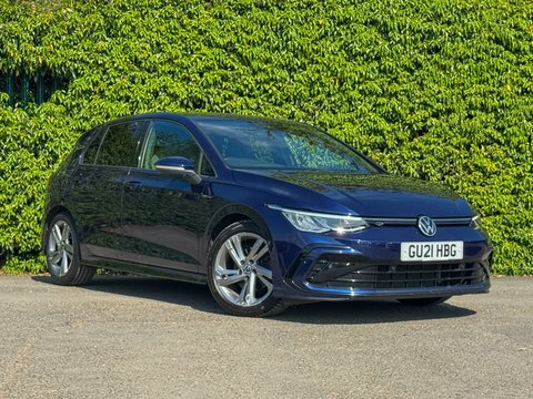 Volkswagen Golf 1.5 Tsi R-line GU21HBG Blue #3