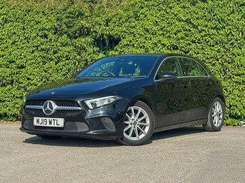 Mercedes-Benz A Class A180d 1.5 Sport MJ19WTL Black #2