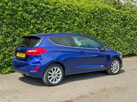 Ford Fiesta 1.0T Ecoboost Titanium ET18UXX Blue #4